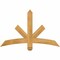 Ekena Millwork Alberta Rough Sawn Timber Gable Bracket, Western Red Cedar, 48"W x 30"H x 4"D x 4"F, 15/12 Pitch GBW048X30X0404ALB00RWR - alternate 1